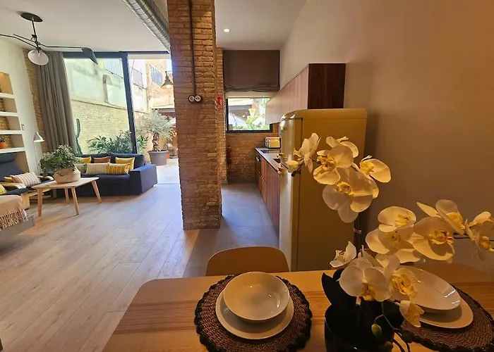 Tradicional Casa Con Patio Ruzafa Апартаменты Валенсия