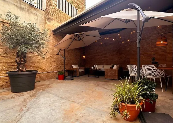 Tradicional Casa Con Patio Ruzafa Апартаменты Валенсия